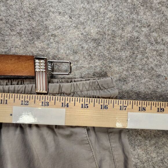 Pacsun Cargo Pants Women Large Gray Gorpcore Hiking Utility High Rise Zip Pocket - Picture 4 of 15